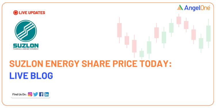 Suzlon Energy Ltd Share Price Today - Live Blog for 19 May 2025